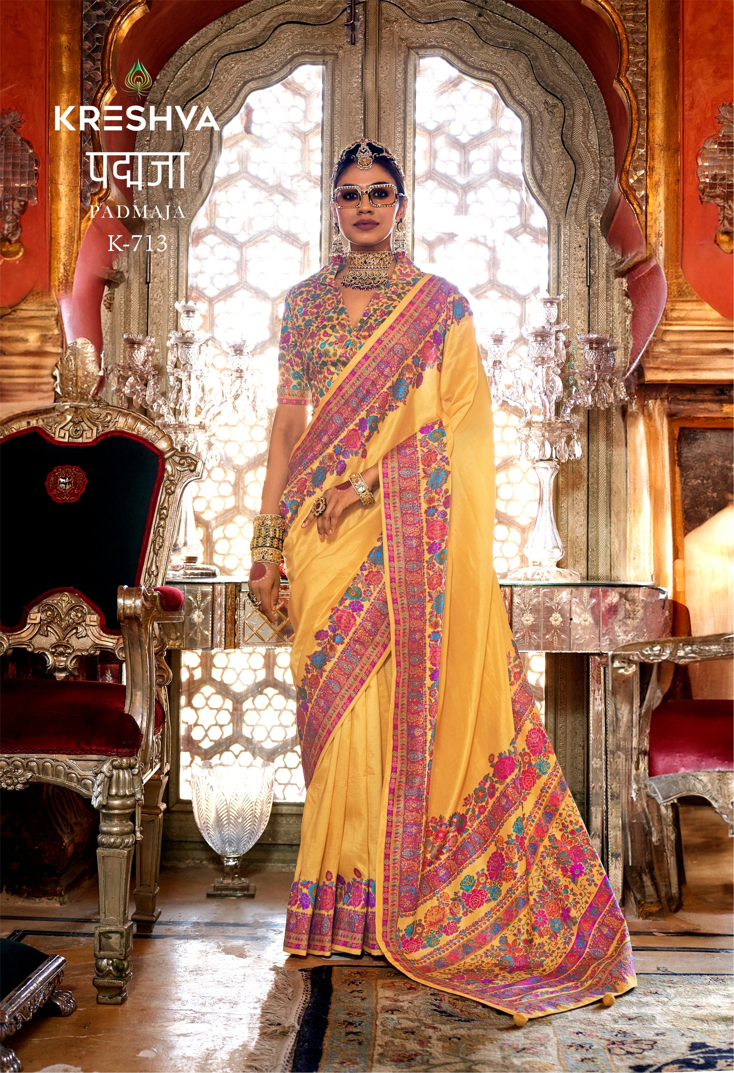 pashmina saree