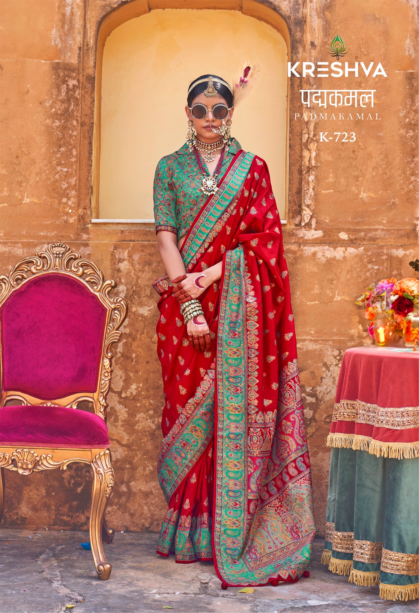 pashmina saree