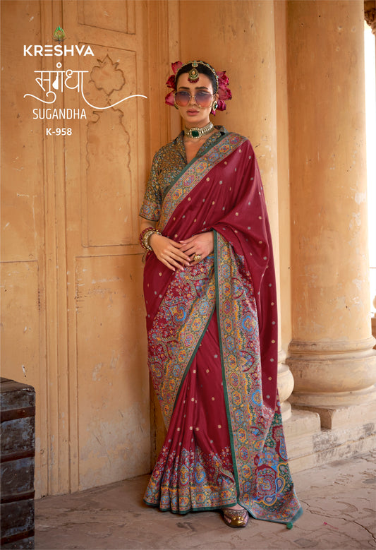 pashmina saree